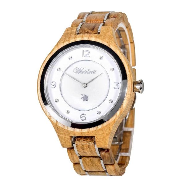 Barrique Wine Blanc Wooden Watch