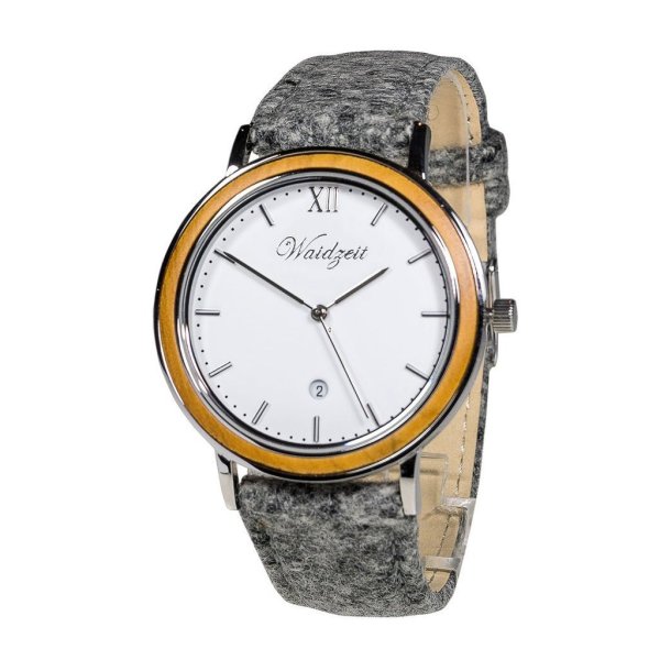 ALPIN Spring Loden Wooden Watch