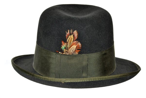 Rabbit fur hat black